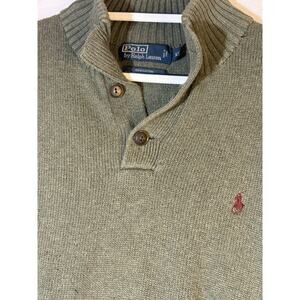 Polo By Ralph Lauren Green Cotton Sweater Men’s Size XXL